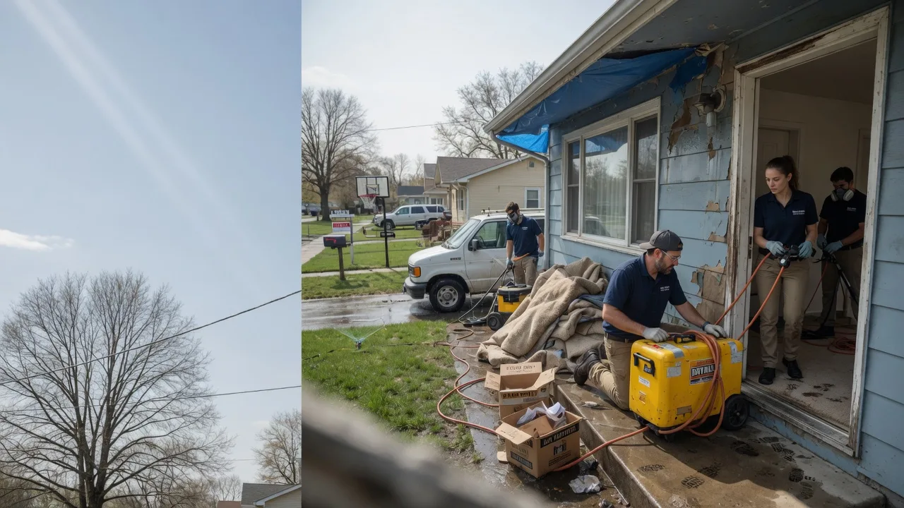 Basement Flood Cleanup in San Fidel, NM near me